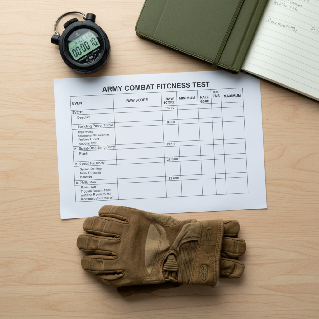 ACFT Scoring And Chart