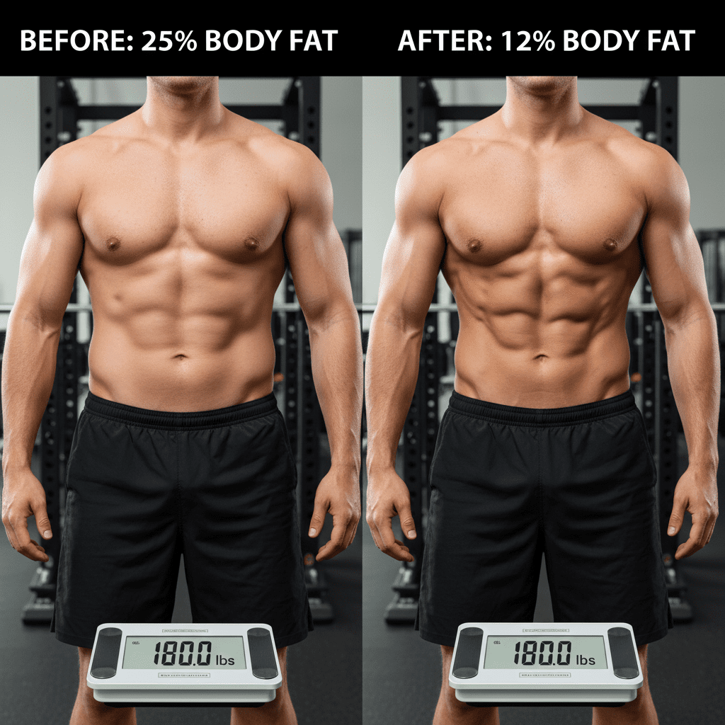 Body fat Result After track your Body Fat