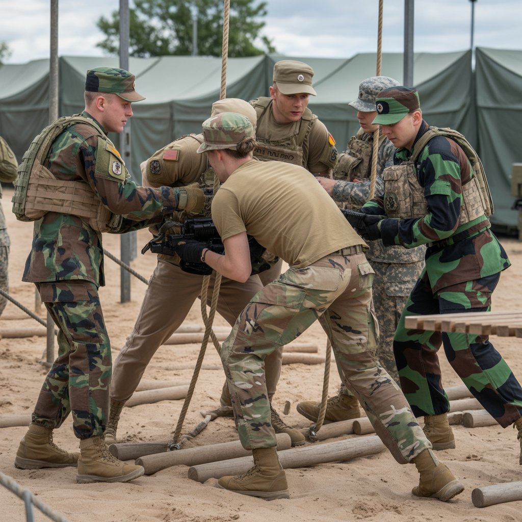 “combined force fitness assessment aligned with NATO standards for multinational allied forces”