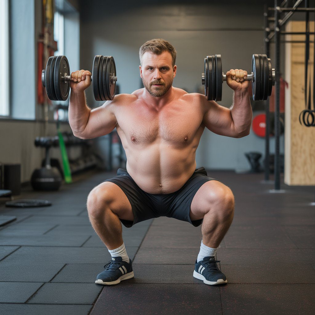 Fat man belly showing excess abdominal fat in adult men